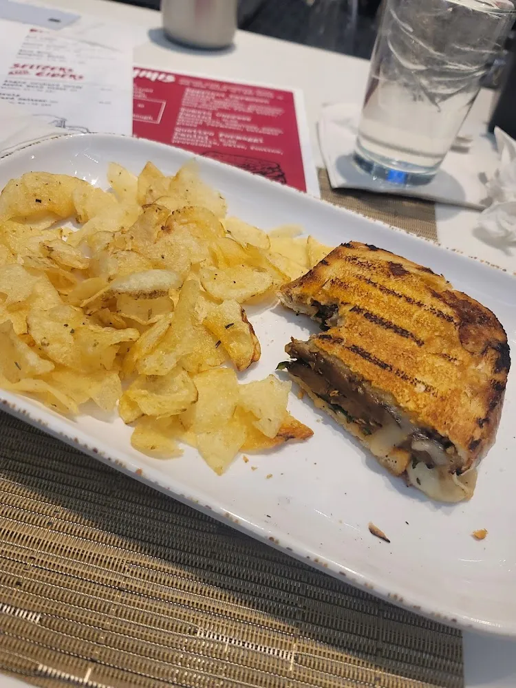 Eggplant Parmesan Panini