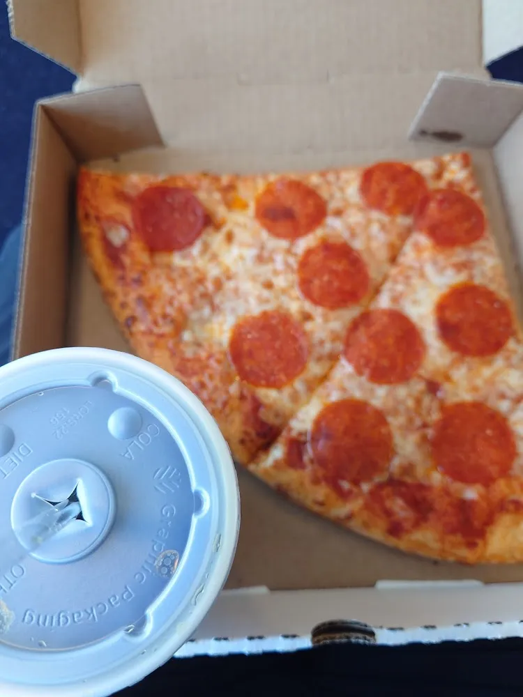 Two Slices Pepperoni and Pepsi Combo